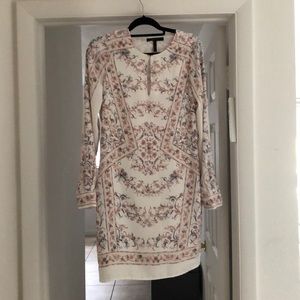 Floral knee length dress
